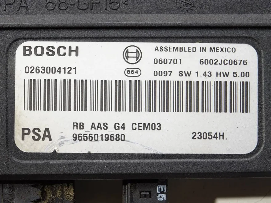 Modul PDC Citroën C4 Picasso I (MPV) (UD_) 2006 - 2015 9656019680 – fotka 2