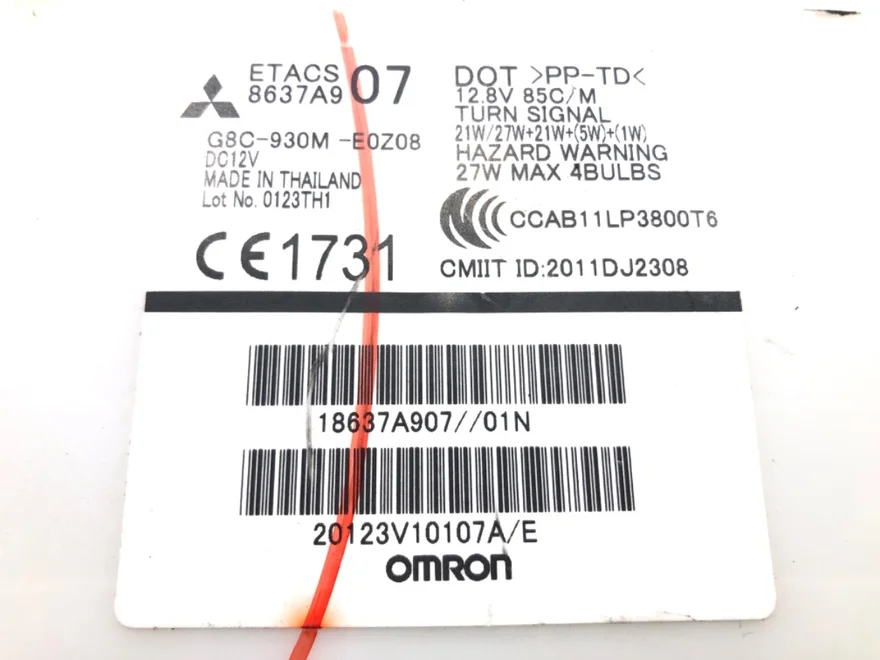 Modul bsi Mitsubishi Mirage / Space Star VI Liftback (A0_A) 2012 - 2022 G8C-930M-E0Z08 – fotka 4