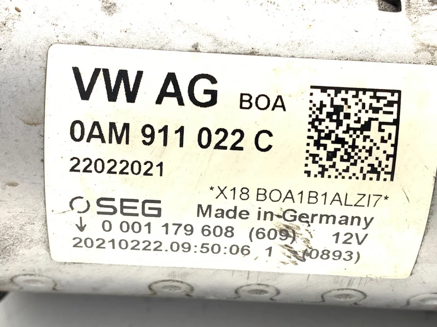 Štartér Volkswagen Touran (5T1) 2015 - 2022 0AM911022C – fotka 5