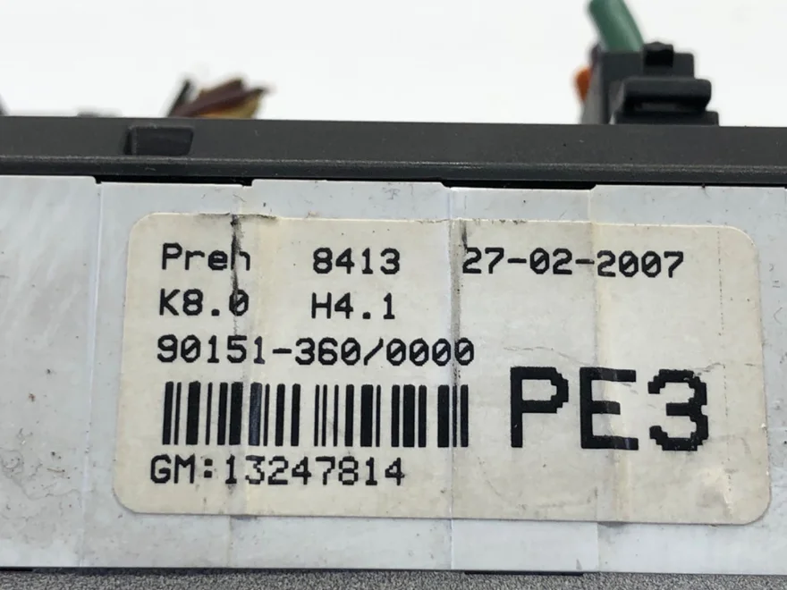 Panel ovládania ventilácie Opel Astra H Kombi (A04) 2004 - 2014 13247814 – fotka 4